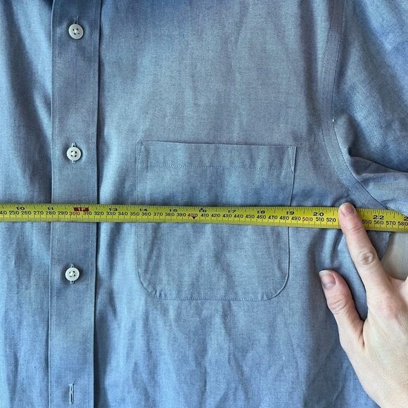 NWOT Boulevard Club dress shirt button up collared office - Picture 8 of 9